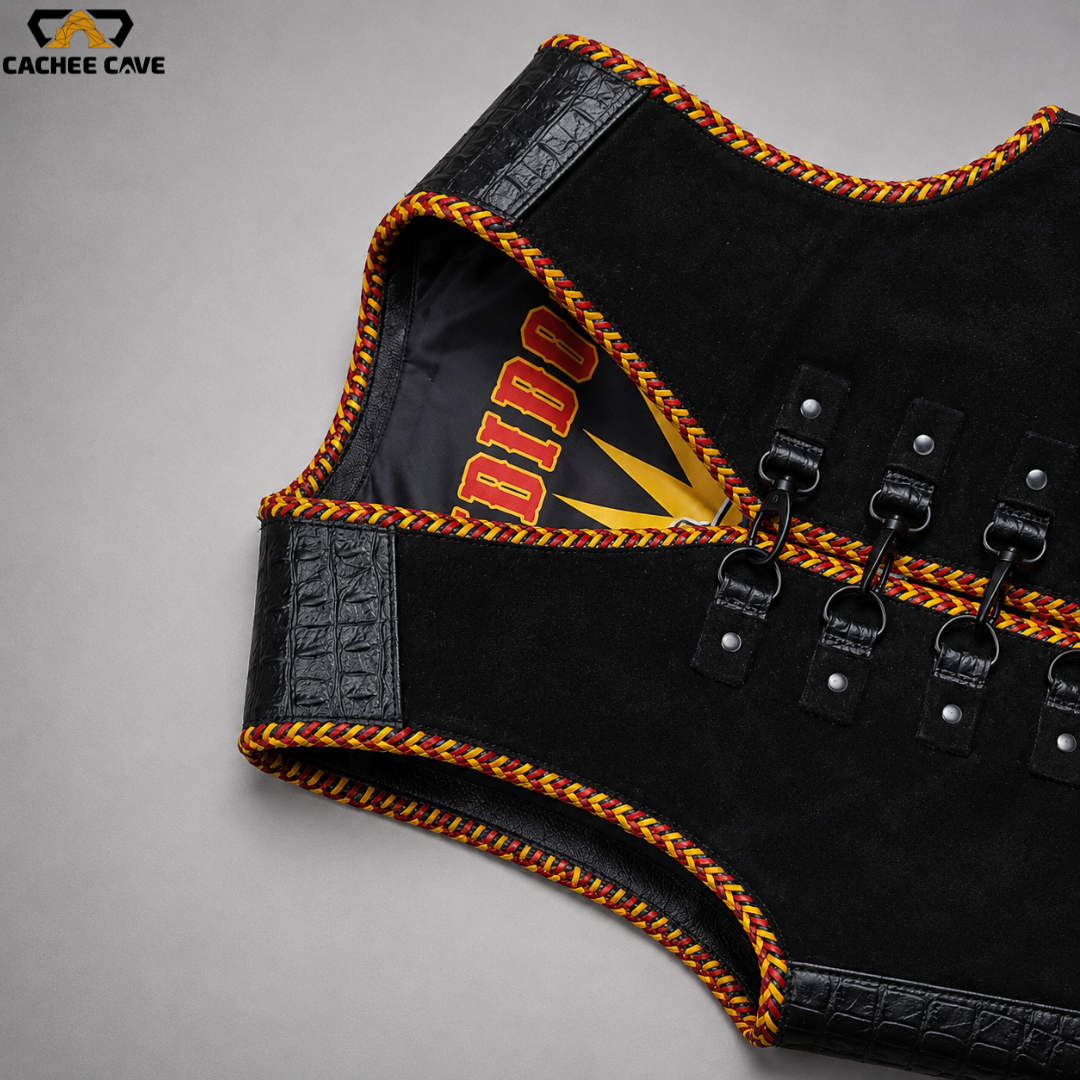 Custom Bandido Australian Style Leather Vest
